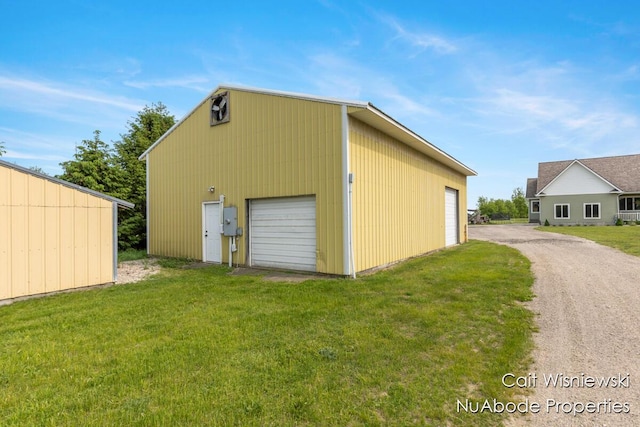 3732 E 128th St, Grant, MI 49327 - view of detached garage