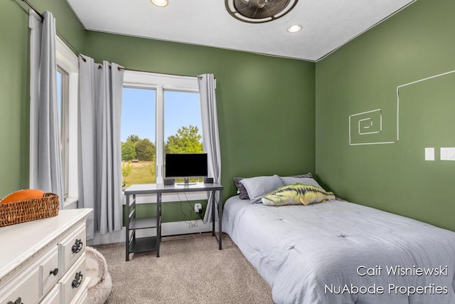 3732 E 128th St, Grant, MI 49327 - bedroom featuring carpet flooring and recessed lighting