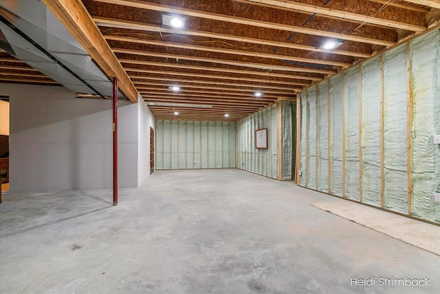 1200 Iroquois Trl, Hastings, MI 49058 - view of unfinished below grade area