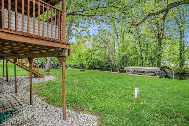 283 S Fremont Rd, Coldwater, MI 49036 - view of grassy yard with stairs