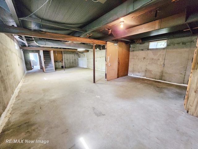 10424 S Graham Rd, Saint Charles, MI 48655 - view of below grade area