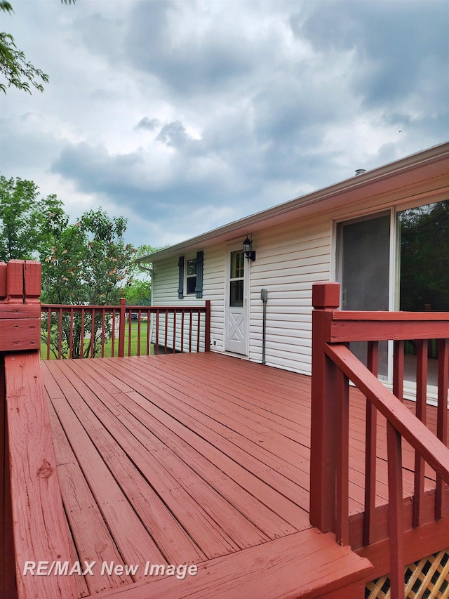 10424 S Graham Rd, Saint Charles, MI 48655 - view of deck