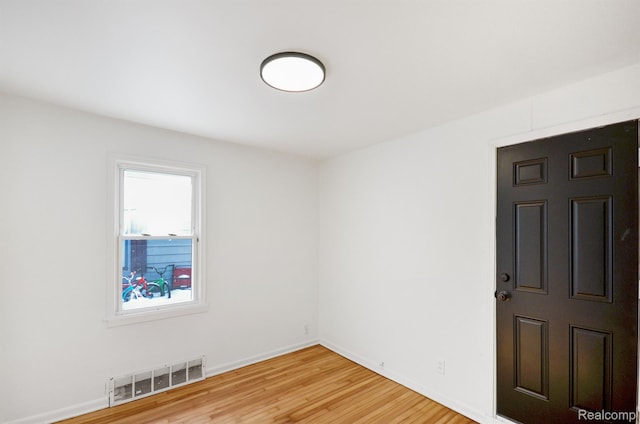 22813 Rosalind Ave, Eastpointe, MI 48021 - empty room with light wood finished floors and baseboards