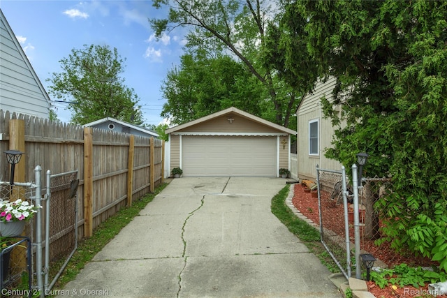 7641 N Inkster Rd, Westland, MI 48185 - view of detached garage
