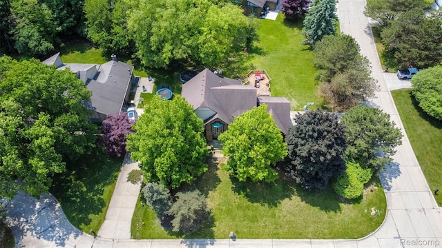 38649 Deerwood Ct, Northville, MI 48167 - drone / aerial view