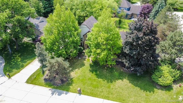 38649 Deerwood Ct, Northville, MI 48167 - aerial view