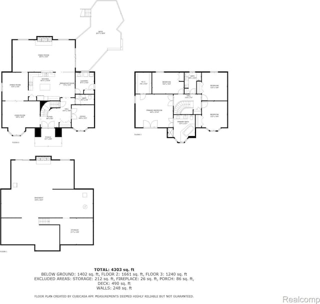 38649 Deerwood Ct, Northville, MI 48167 - property floor plan
