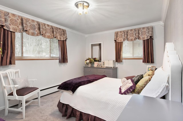 1269 Potomac Dr, Rochester Hills, MI 48306 - bedroom with ornamental molding and carpet flooring