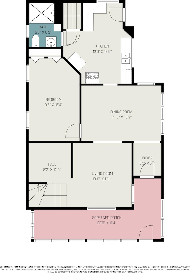 1702 Charles Ave, Kalamazoo, MI 49048 - home floor plan