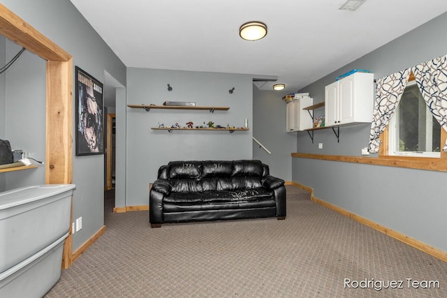 4160 Knapp Valley Dr NE, Grand Rapids, MI 49525 - carpeted living area with baseboards