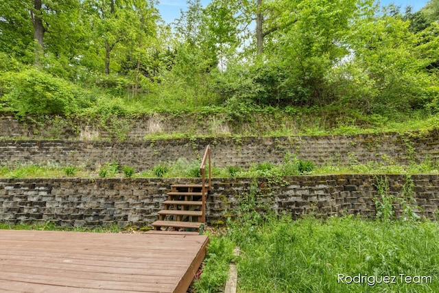 4160 Knapp Valley Dr NE, Grand Rapids, MI 49525 - wooden terrace featuring stairs