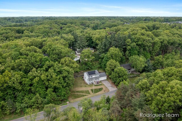 4160 Knapp Valley Dr NE, Grand Rapids, MI 49525 - bird's eye view of a heavily wooded area