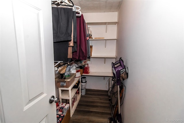 2254 Wheeling Rd, Imlay City, MI 48444 - spacious closet with wood finished floors