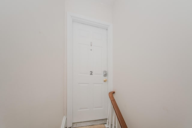 414 W Summit St, Ann Arbor, MI 48103 - doorway to outside with baseboards