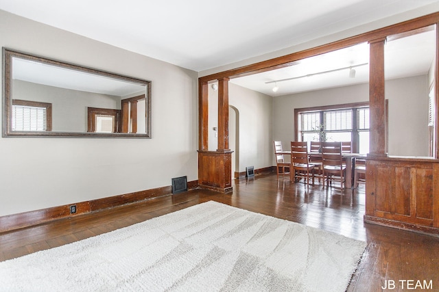 200 W 21st St, Holland, MI 49423 - dining area with hardwood / wood-style flooring and baseboards