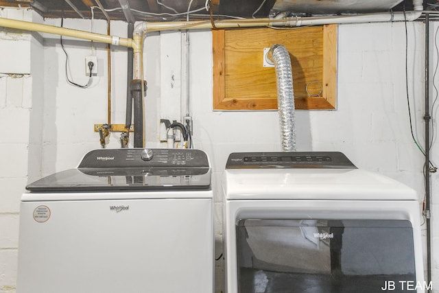200 W 21st St, Holland, MI 49423 - laundry area featuring washing machine and dryer