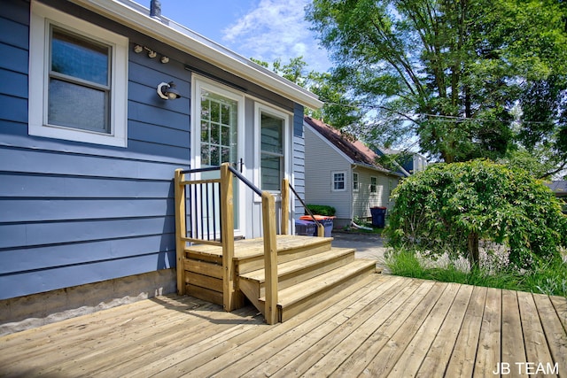 200 W 21st St, Holland, MI 49423 - view of wooden terrace