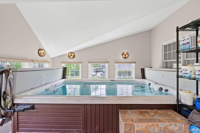 1132 Cantor Ln, South Lyon, MI 48178 - view of swimming pool featuring an indoor hot tub