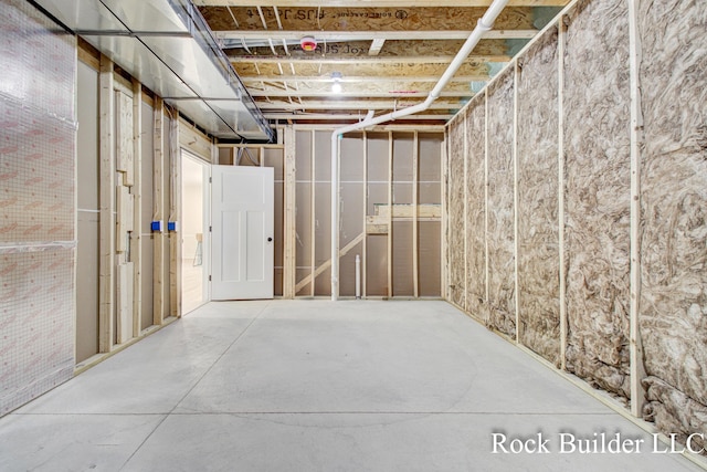 7134 Sugar Maple Dr, Hudsonville, MI 49426 - view of unfinished basement
