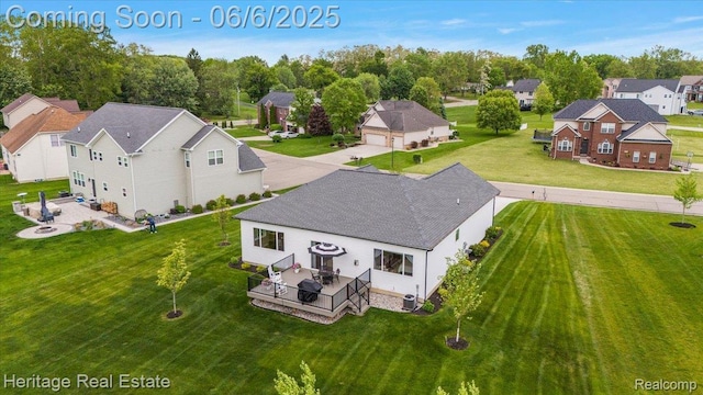 6231 Leighland Dr, Grand Blanc, MI 48439 - aerial perspective of suburban area