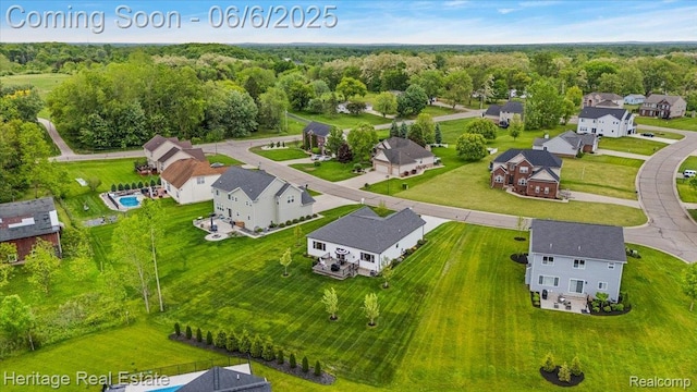 6231 Leighland Dr, Grand Blanc, MI 48439 - aerial perspective of suburban area