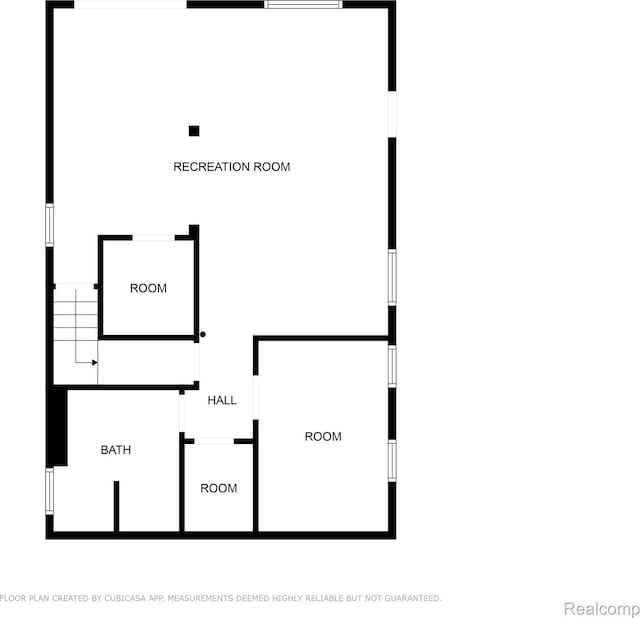 533 Bellevue Ave, Lake Orion, MI 48362 - view of floor plan / room layout