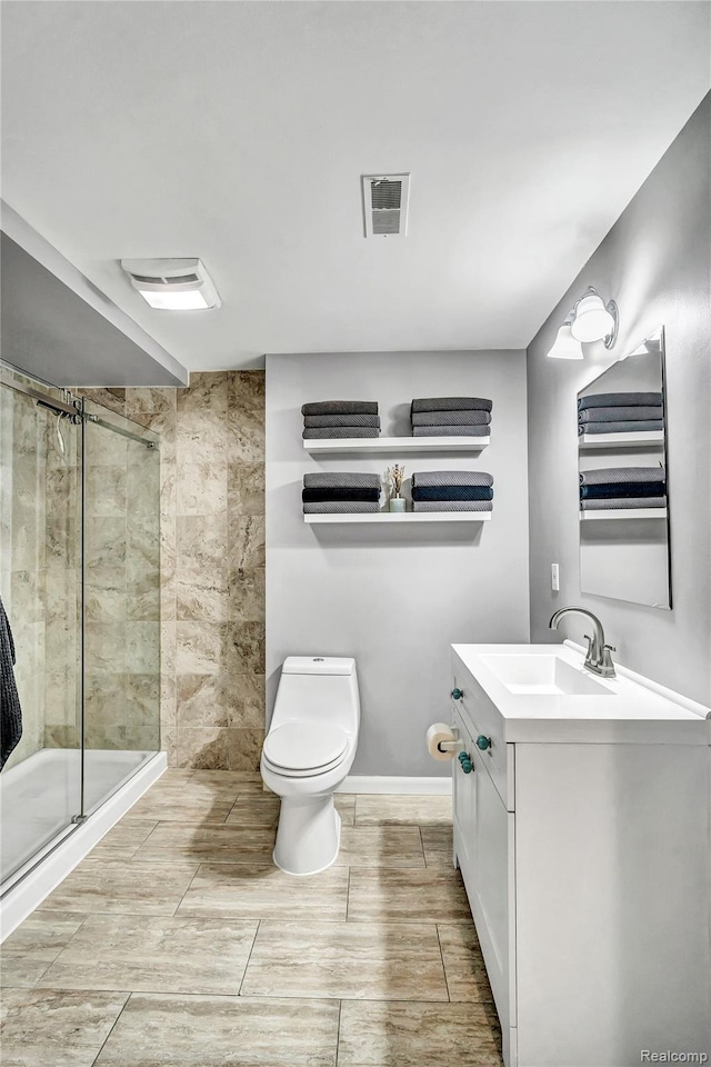 533 Bellevue Ave, Lake Orion, MI 48362 - full bath with vanity and a stall shower