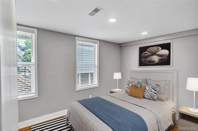 533 Bellevue Ave, Lake Orion, MI 48362 - bedroom featuring wood finished floors and recessed lighting
