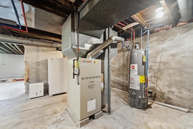 229 Water St, Grass Lake, MI 49240 - utilities featuring gas water heater
