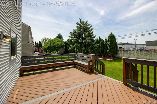 1925 Shepherds Dr, Troy, MI 48084 - deck featuring a lawn