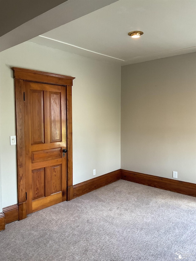18200 Sherman, Milan, MI 48160 - carpeted empty room with baseboards