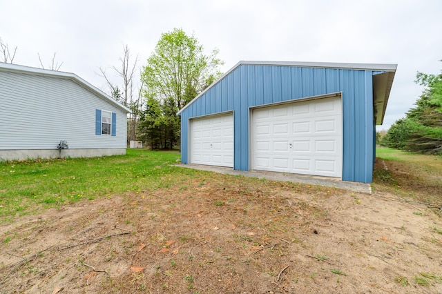 8279 Luce St, Alanson, MI 49706 - view of detached garage