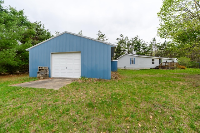8279 Luce St, Alanson, MI 49706 - view of detached garage