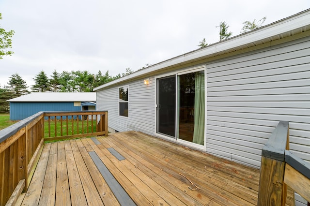 8279 Luce St, Alanson, MI 49706 - view of deck