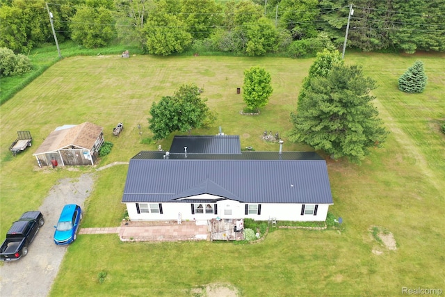 355 Carpenter Rd, Fostoria, MI 48435 - view from above of property