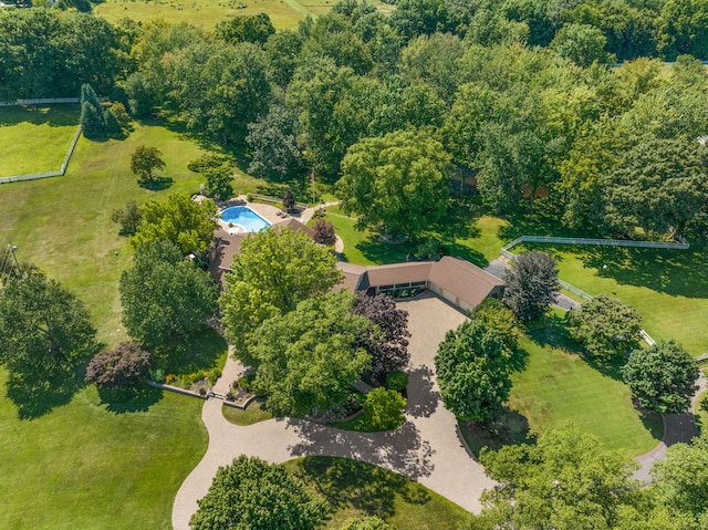 6130 Eidson Rd, Saint Joseph, MI 49085 - bird's eye view of a pool
