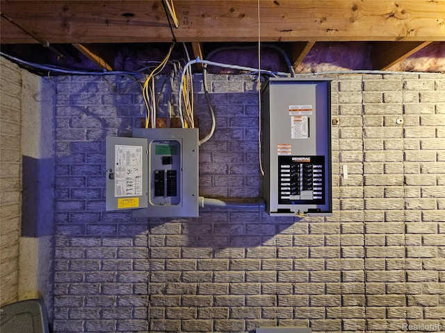 11103 Hill Rd, Swartz Creek, MI 48473 - utility room featuring electric panel