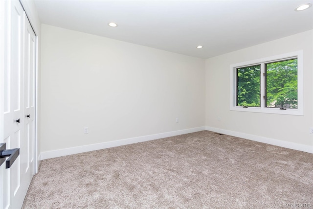 56259 Schoenherr Rd, Shelby Twp, MI 48315 - unfurnished bedroom featuring carpet flooring, recessed lighting, baseboards, and a closet