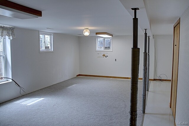 2683 Elmwood Dr, Adrian, MI 49221 - basement featuring carpet flooring