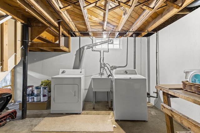 15944 Meyer Ave, Allen Park, MI 48101 - washroom with separate washer and dryer