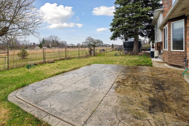 13439 Brougham Dr, Warren, MI 48312 - view of patio with central AC