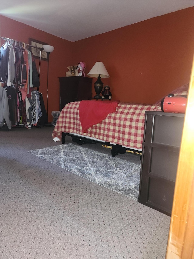 606 E Girard Rd, Quincy, MI 49082 - view of carpeted bedroom