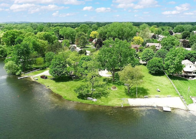 3671 Lido, Highland, MI 48356 - aerial view of a nearby body of water