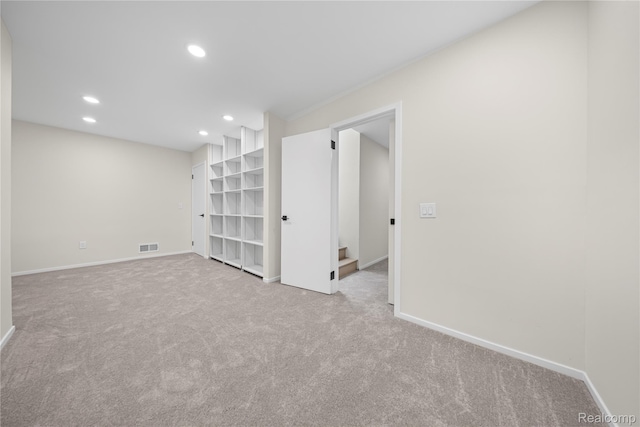 1752 Alexander Dr, Bloomfield, MI 48302 - carpeted empty room with baseboards and recessed lighting