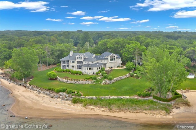 4150 Port Austin Rd, Caseville, MI 48725 - view of property location with a forest