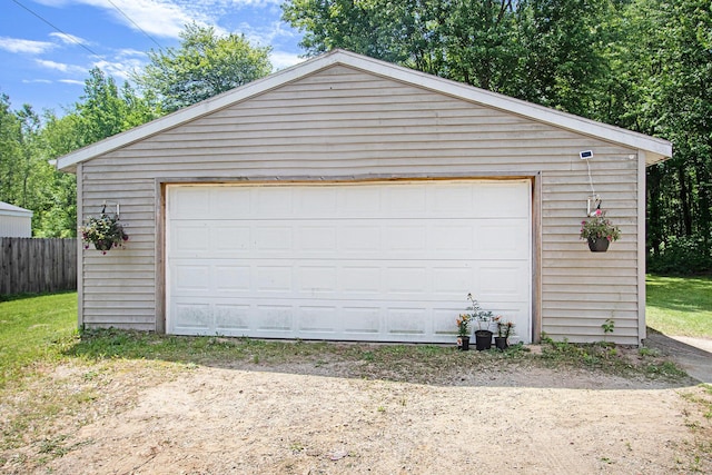1417 Greenhouse Rd, Bangor, MI 49013 - view of detached garage