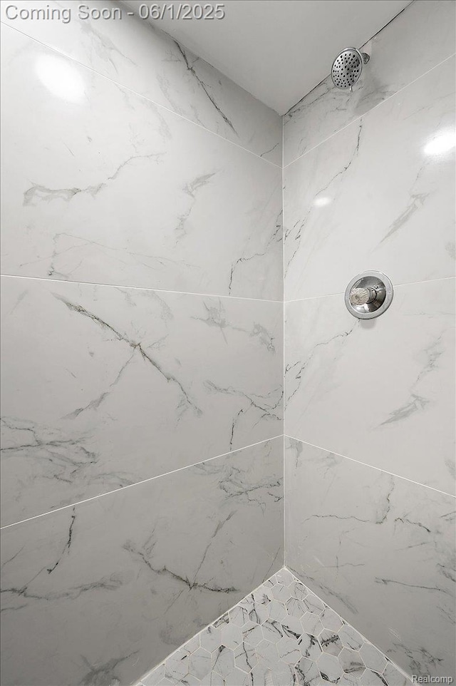 22923 Madison St, Dearborn, MI 48124 - bathroom featuring tiled shower
