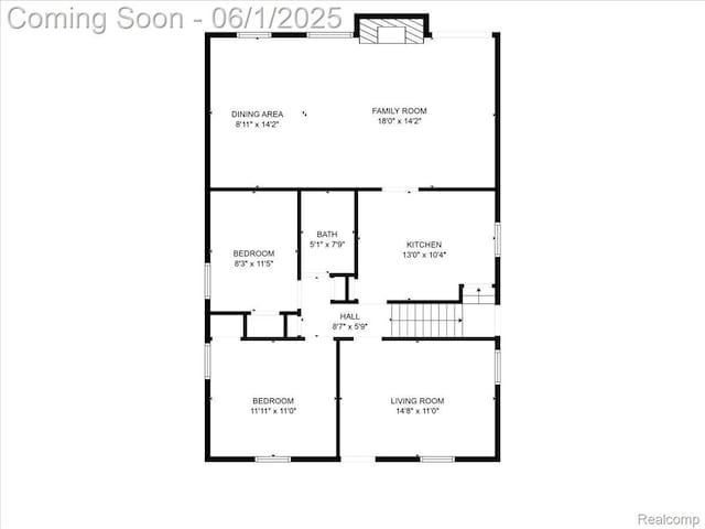 22923 Madison St, Dearborn, MI 48124 - room layout
