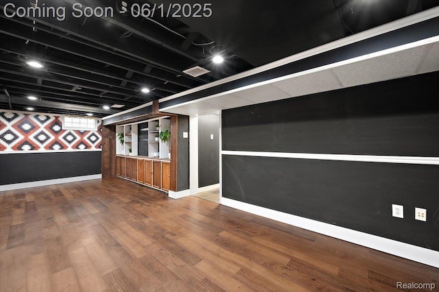 22923 Madison St, Dearborn, MI 48124 - unfurnished room featuring baseboards and wood finished floors