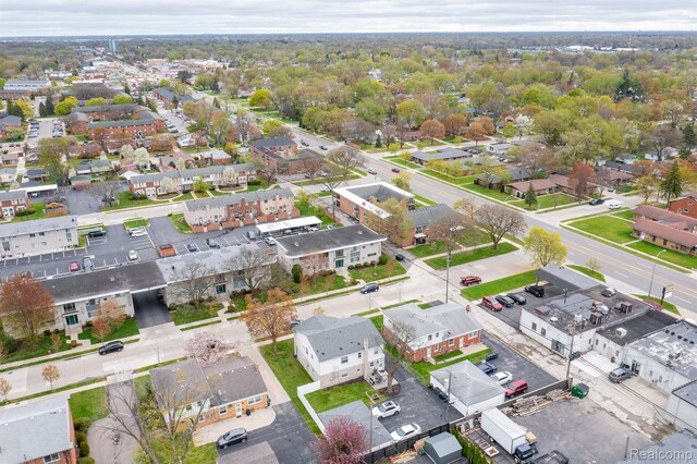 4811 Briarwood Ave, Royal Oak, MI 48073 - aerial view of residential area